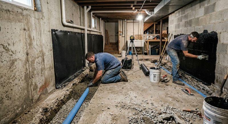 Cellar Waterproofing in Sarasota, FL
