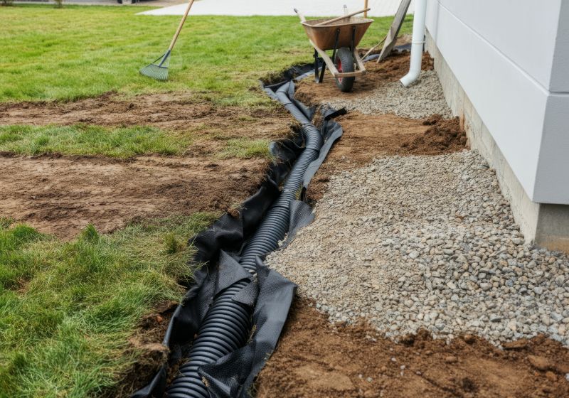 Residential Landscape Drainage